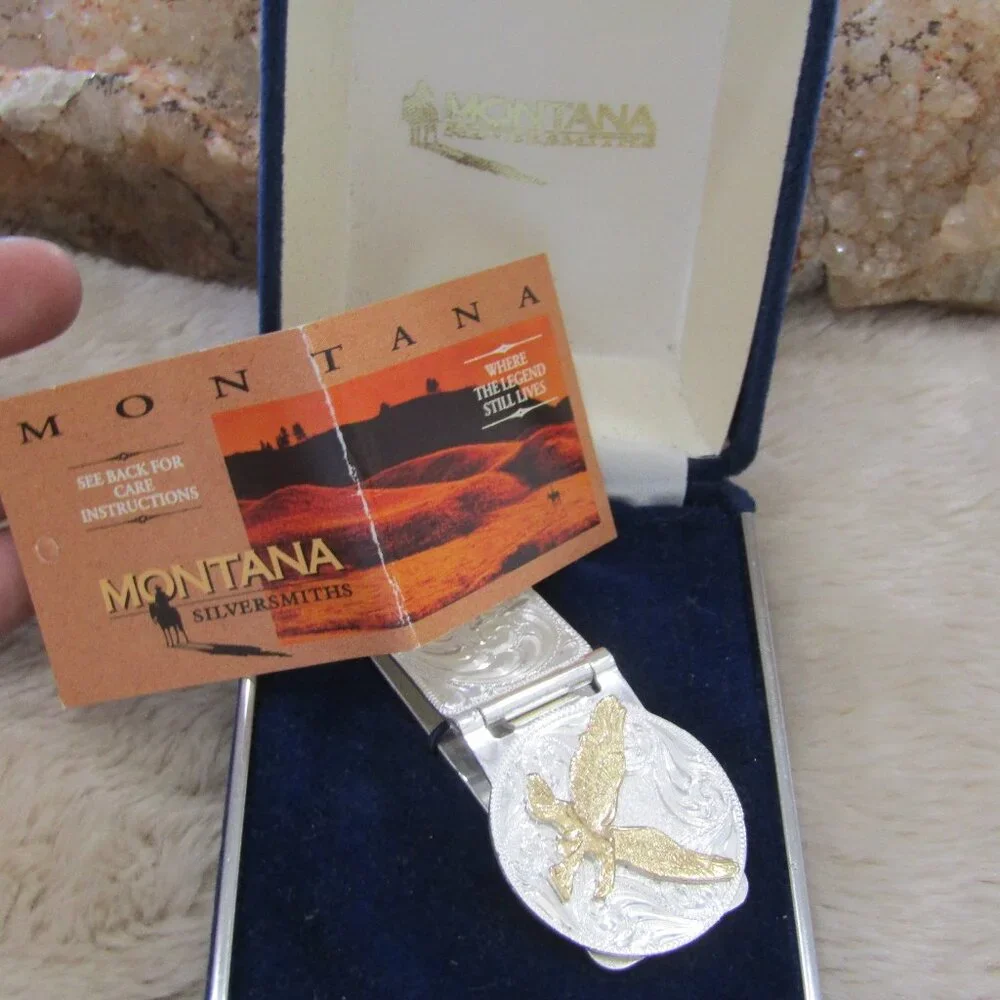 1998 Montana Silversmiths Money Clip